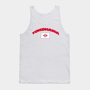 Yokohama, Japan City Flag Tank Top